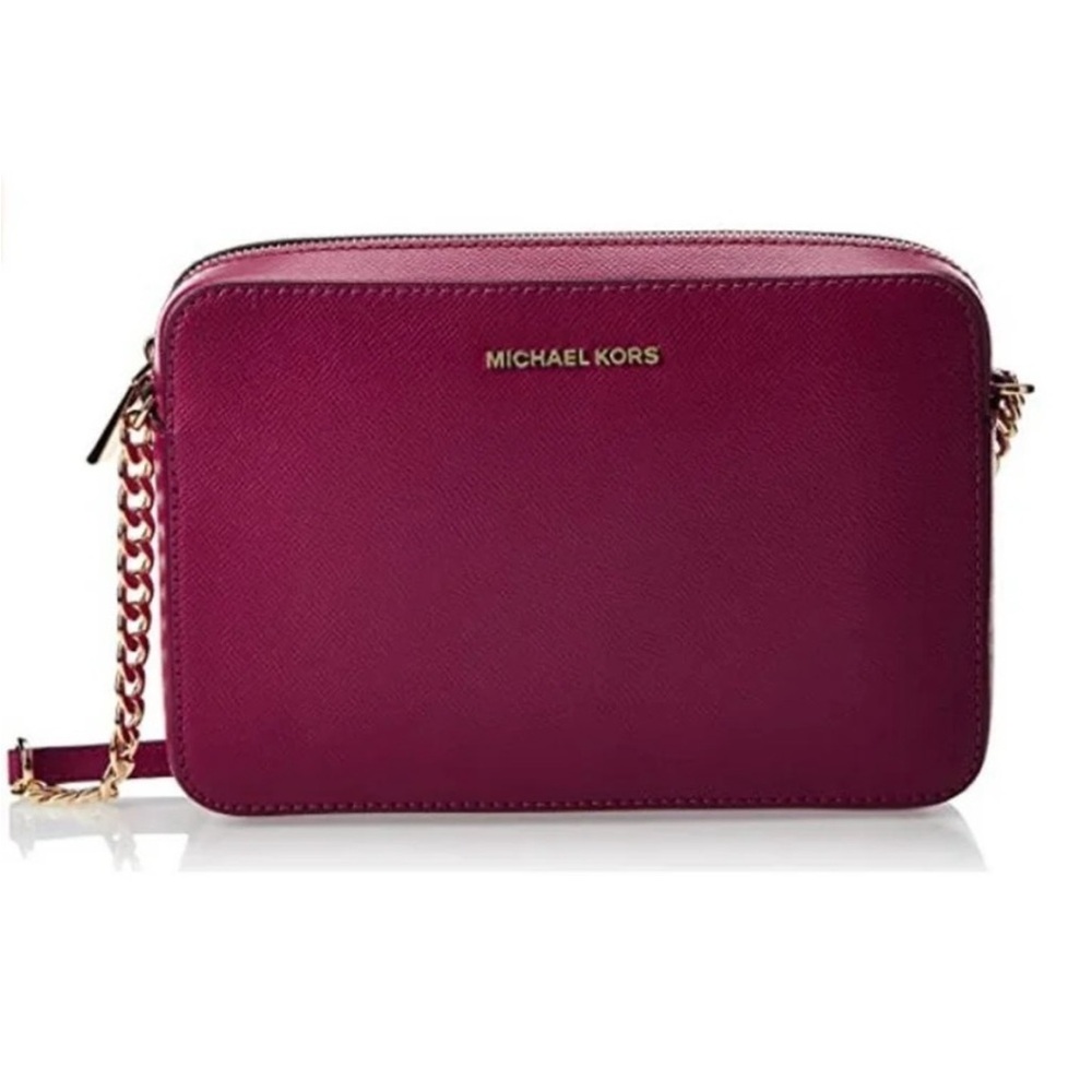 Michael Kors EUC Fuchsia Crossbody Bag